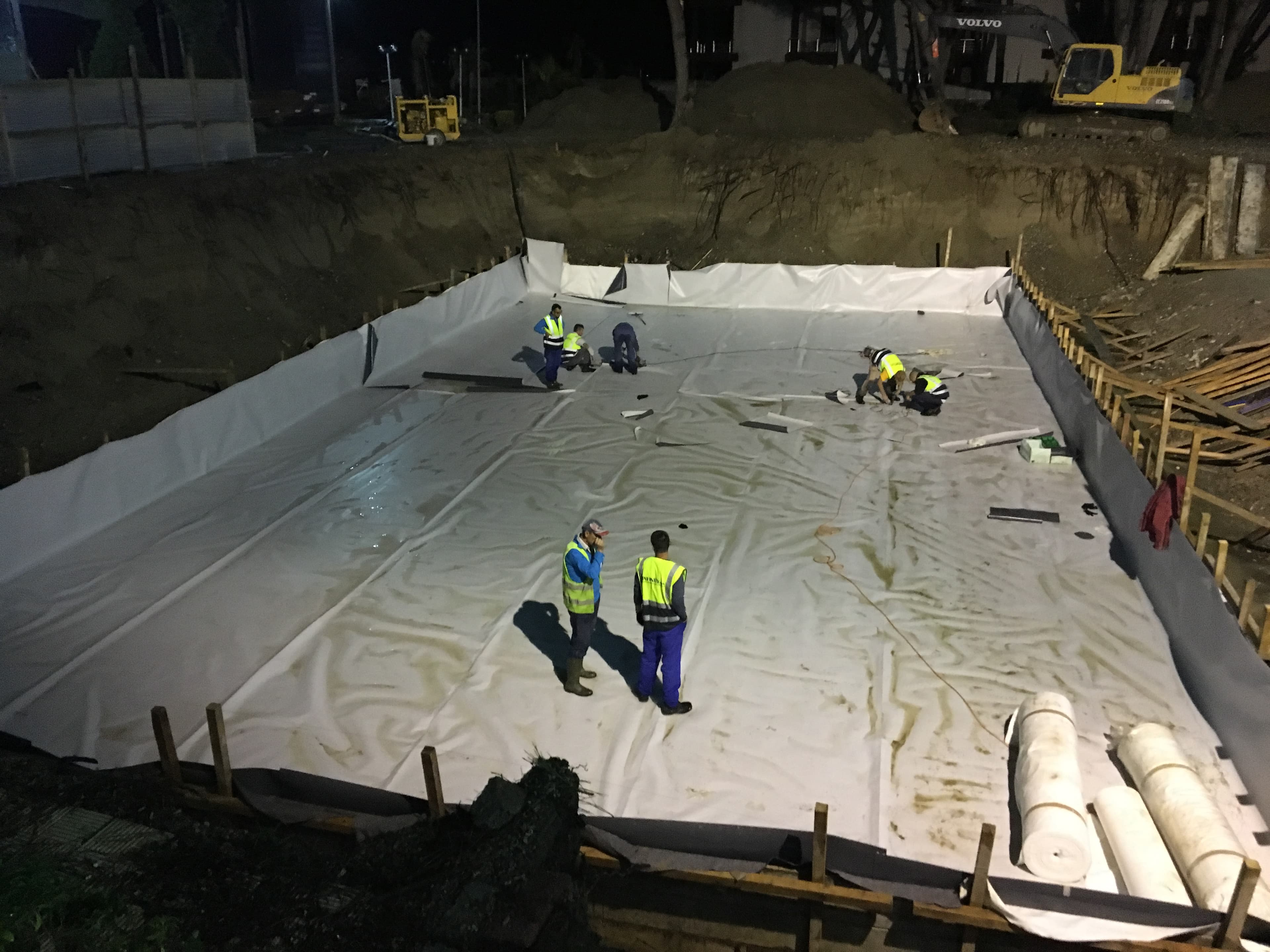 Hidroizolim PVC Themeli për Hotel Eter - Golem